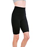 Homma Women's Tummy Control Fitness Workout Running Yoga Shorts (Medium, Black)