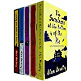 Flavia de Luce Mystery Series Books 1 - 5 Collection Set by Alan Bradley (Sweetness at the Bottom of the Pie, Weed That Strings the Hangman's Bag, A Red Herring Without Mustard & MORE!)