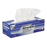 Kimberly Clark 34705 Kimtech Science Kimwipes, 2-Ply, 11.8" x 11.8" Wipers (Case of 15 Boxes, 119 per Box)