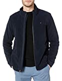 Tommy Hilfiger Men's Classic Zip Front Polar Fleece Jacket, Navy, XXL