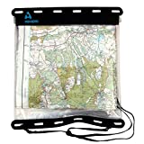 Aquapac Kaituna Waterproof Map Holder - Waterproof Cover for Reading Map While Outdoors or Hiking - Clear Plastic Case for Kayaking- Large Waterproof Bag for Camping Accessories - Large 30x30cm