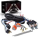 RENMAII-LIGHT 1Set 2-Headlight H4 Relay Harness, H4 Headlight Relay Harness H4 Wiring Harness H6054 7x6 6054 Headlight Relay Kit for 95-97 Tacoma 88-95 Pickup 4 Runner Fix Dual Ground Problem