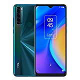 TCL 20 SE 6.82" Unlocked Cellphone, 4GB RAM + 128GB ROM, US Version Android 11 Smartphone with 48MP Rear AI Quad-Camera, 5000mAh Big Battery, Dual Speaker, OTG Reverse Charging Octa-Core, Aurora Green