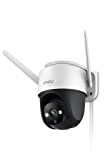 Imou Security Camera Outdoor with Floodlight and Sound Alarm, 4MP QHD Pan/Tilt 2.4G Wi-Fi Camera, IP66 Weatherproof 2.5K Bullet Camera, Full Color Night Vision IP Camera with 2-Way Talk, Cruiser