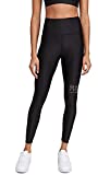 P.E NATION Women's Stadium Leggings, Black, S