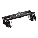 CURT 60682 Double Lock EZr Gooseneck Hitch, 2-5/16-In. Flip-Over Ball 30K, Fits Select Dodge, Ram 2500, 3500