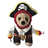 yolsun Caribbean Pirate Pet Costume for Little Dogs & Cats (S)