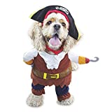 Hotumn Pet Dog Costume Pirates of The Caribbean Style cat Corsair Costumes Dog Uniform for Role Playing Party (XS)