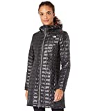 The North Face Women's Thermoball Eco Parka, TNF Black/TNF Red Distorted Plaid Print, M