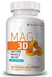 SaltWrap Mag 3D – Daytime (Non-Drowsy) Muscle Relax Pills for Leg Cramps Relief & Muscle Spasms, Natural Supplement for Nerve Health, Aches & Pains with Turmeric, Alpha Lipoic Acid & Magnesium