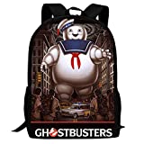 Stay-Puft-Ghost Unisex Men Women Backpack Shoulder Bags Knapsack Boys Girls Laptop Outdoor