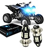 SHENKENUO P15D H6M LED Motorcycle Headlight Bulb 1500LM 8000K Ice Blue for Yamaha ATVS YFM350 400 450 660 700 Raptor