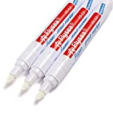 ForFine Grout Pen Restore Tile Grout Line Marker Pens 3 Pack for Kitchen, Bathroom, Parlor, Bedroom, Shower, Balcony Wall and Floor (White)