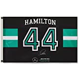 Formula one F1 Lewis Hamilton #44 Flag Banner 3x5Feet for Car Fans with Brass Grommets