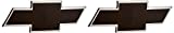 AMI 96101KP Chevy Bowtie Grille & Tailgate Emblem - Polished/Black Powder coat, 2 Pack