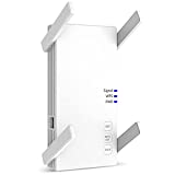 2021 Wall-Through Strong WiFi Range Extender 2100Mbps, up to 3000 Sq.ft Full Coverage, Wireless Internet Repeater, WiFi Boosters with Ethernet Port and Access Point