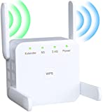 WiFi Extender WiFi Booster Indoor/Outdoor Repeater Signal Booster 1200Mbps WiFi Amplifier Long Range High Speed 5G/2.4G WiFi Internet Connection