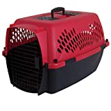 Petmate Pet Porter Fashion Dog Kennel 26", Parisian Blue & Black, for Pets 20-25lbs