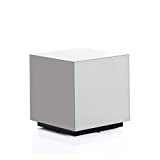 SONOROUS STB-45 All Glass Cube Side Table/Night Stand