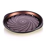 TECHEF - Stovetop Indoor Korean BBQ Nonstick Grill Pan with, PFOA-Free, Dishwasher Oven Safe, Made in Korea