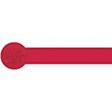 Party Crepe Streamer | Apple Red | 81' | Party Decor | 1 Ct. -