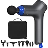 Massage Gun Deep Tissue Massager for Muscles, Back, Foot, Neck, Shoulder, Leg, Calf Pain Relief, Cordless Percussion Massage Gun for Athletes