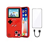 Compatible with iPhone 13 Gameboy Case, Funny Case for iPhone 13 with Retro Video Games, Playable Game Phone Case for iPhone