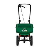 Scotts Turf Builder EdgeGuard Mini Broadcast Spreader - Holds Up to 5,000 sq. ft. of Lawn Product, Green