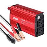Soyond 500W Power Inverter 12v DC to AC Inverter 4.2A Dual USB Car Charge Battery Converter Vehicle Electronics Accessories