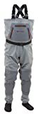 FROGG TOGGS Mens Hellbender Breathable Stockingfoot Fishing Chest Wader Slate/Gray, Large