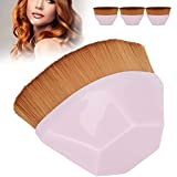 3pcs Makeup Liquid Foundation Brushes, Flawless Foundation Brush for Liquid Makeup, Cosmetic Flat Blush Brushes, Portable Cosmetic Brushes For Girls