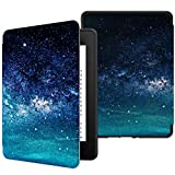 VORI Case for Kindle Paperwhite (11th Generation-2021) and Kindle Paperwhite Signature Edition, Soft TPU Lightweight Protective Smart Shell Cover with Auto Sleep/Wake, Galaxy