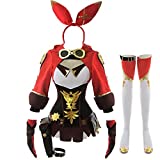 NSPSTT Amber Cosplay Costume Amber Cosplay Outfit Women Halloween Outfit