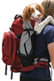 K9 Sport Sack | Dog Carrier Adjustable Backpack (Large, Rover - Red)