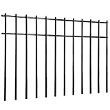 Small/Medium Animal Barrier Dog Fence, 20"x12" No Dig Underground Decorative Garden Fencing, Ground Stakes for Cats Rabbits Critters, Under Fences for Patio Yard Outdoor 25 Pack