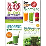 10-Day Green Smoothie Cleanse,Ketogenic Green Smoothies,Blood Sugar Solution and Body Reset Diet 4 Books Collection Set