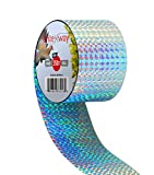 Premium Quality Bird Deterrent Reflective Scare Tape Ribbon 350 ft Long  Pest Control Dual-sided Repellent For Pigeons, Grackles, Woodpeckers, Geese, Herons, Blackbirds & More  Sturdy & Ultra Strong