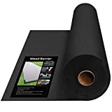 Keeswin 31.5in x 100ft Heavy Duty Garden Weed Barrier, Garden Landscape Fabric Weeds Control for Flower Bed, Mulch, Edging, Garden Stakes, Heavy Duty Outdoor Project Weed Mat