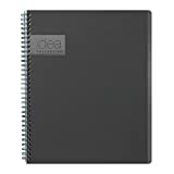 Oxford Idea Collective Meeting Notebook, Double Wire-O, 11 x 8 1/4, Ruled, 80 Sheets, Gray (57022IC)