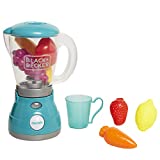 BLACK+DECKER Junior Blender Role Play Pretend Kitchen Appliance for Kids with Realistic Action, Light and Sound - Plus Toy Fruit and Vegetable Foods for Imaginary Cooking Fun