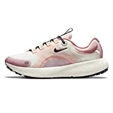 Nike Women's Escape Run Street Running Shoes (9.5, Sail/Dark Smoke Grey/Pink Glaze, Numeric_9_Point_5)