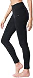 Dragon Fit Compression Yoga Pants Power Stretch Workout Leggings With High Waist Tummy Control, 02black, Large