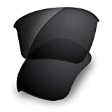 Dynamix Polarized Replacement Lenses for Oakley Half Jacket 2.0 XL | Easy To Install | Fit Perfectly | Solid Black