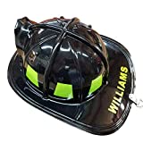 Aeromax Personalized Firefighter Helmets (Black)