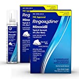 Regoxidine Men's 5% Minoxidil Foam (6 Month Supply) Helps Restore Vertex Hair Loss and Supports Hair Regrowth for Thinning Hair with Unscented Topical Aerosol Treatment