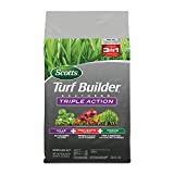 Scotts Turf Builder Southern Triple Action, Weed Killer, Fire Ant Preventer, Lawn Fertilizer, 8,000 sq. ft., 26.64 lbs.