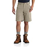 Carhartt Men's 10" Rugged Flex Rigby Short, Tan W34