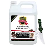 Peppermint Repellent for Mice/Mouse, Rats & Rodents. Natural Spray for Indoor & Outdoor Use. Natural Armor Rodent Shield. 128 OZ Gallon