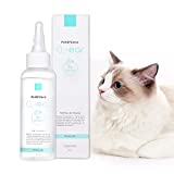 PetO'Cera Breezytail Cl-Ear - Cat Ear Cleaner | Hypoallergenic Ear Cleanser Solution | Cleans and Removes Odors with Safe Ingredients l Reduces Itching l 3.39 oz