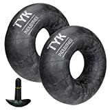 Two TYK 23x8.50-12, 23x9.50-12 Inner Tubes for Lawn Mower Tractor Tires with TR13 Valve Stems